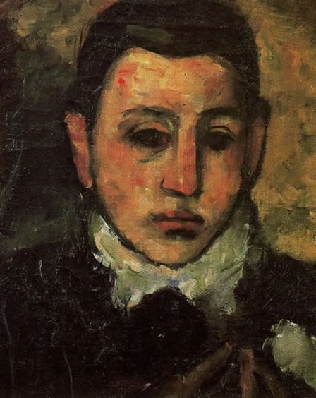 Retrato ewxpresionista armenio por Gorky.