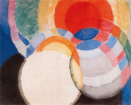 Pintura científica abstracta por Kupka.