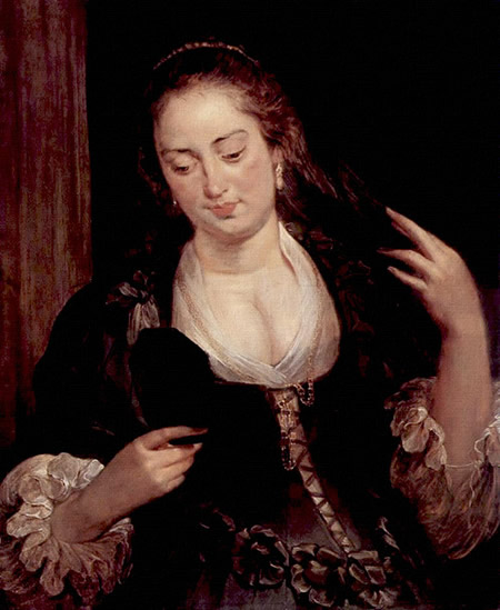 Retrato barroco por Rubens.
